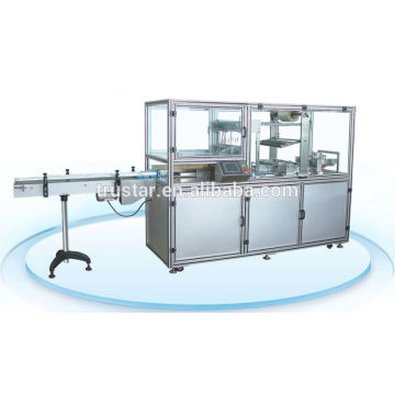 tridimensional transparent film overwrapping machine